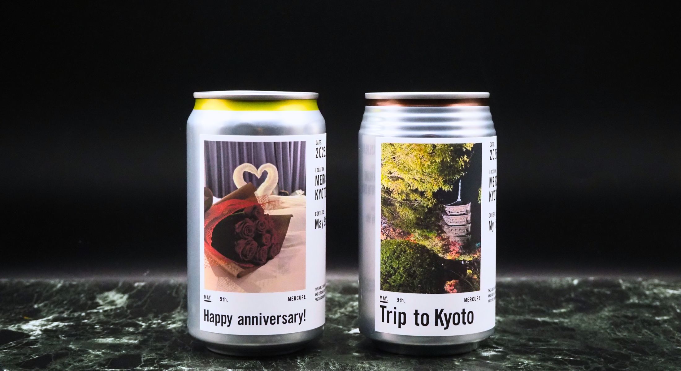 Snap Drink – Your One-of-a-Kind Custom label - Mercure Kyoto Station