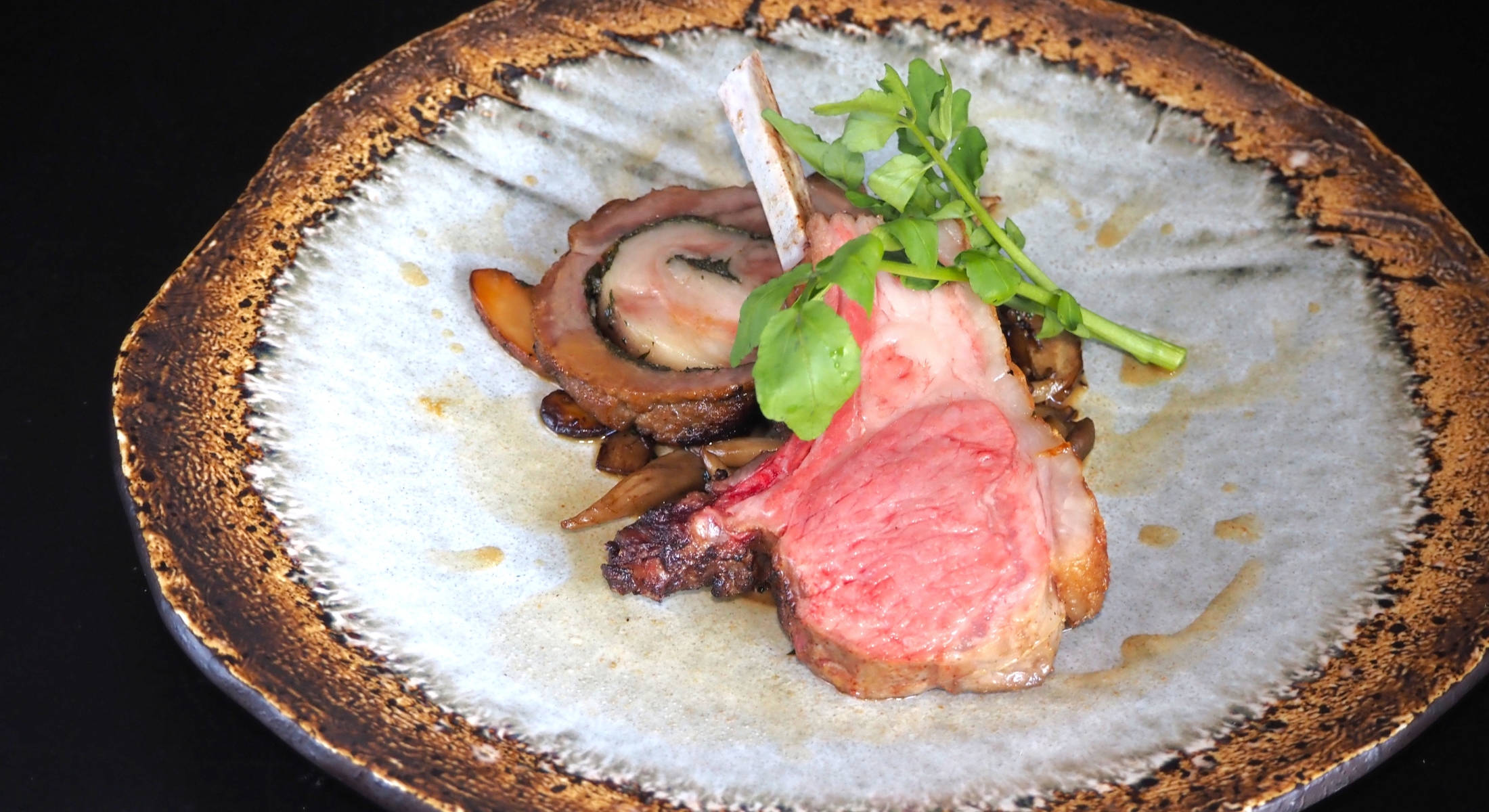 5月限定シーズナルディナー　仔羊のロートロとロースト